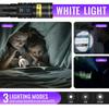 DARKBEAM UV Flashlight Blacklight 395nm Blacklight High Lumen LED Flashlight
