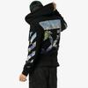 Off-White diagonal arrow print zipped cotton Unisex OMBE001R190030121088