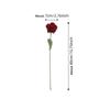 1/5/9pcs Hand Knitted Fake Rose Flowers Crochet Woven Rose Flower Bouquet  Mother's Day
