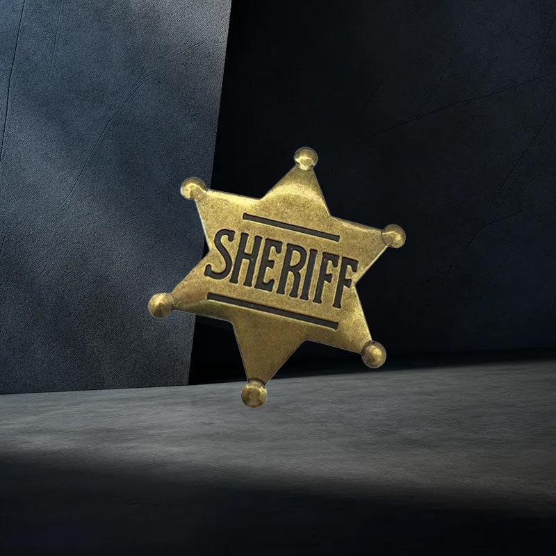 

Governor of the United States Hat Badge Anniversary Badge Glossy Star Pin Badge