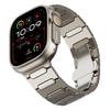 Titanium Band for Apple Watch Ultra 3 2 49mm 9 45mm Men Strap for Iwatch Series 11 10 6 5 Se 44mm 46mm Metal Watchband Bracelet