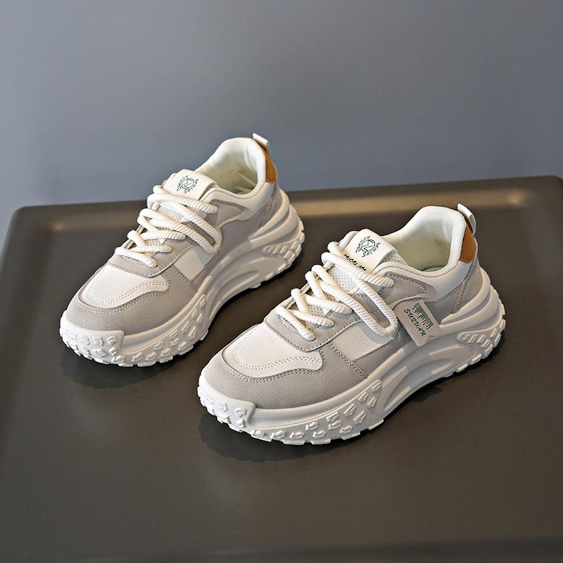 

2025 little white shoes children s summer new Korean version ins female students leisure sports versatile board shoes street shot K6716 35