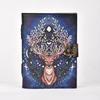 Printed Deer Pocket Diary Notebook With Lock Clasp For Gift/Office Use (5x7 Inch,200 Pages)
