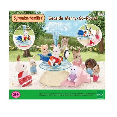 Sylvanian Family Fish Spinning Playground Toy, 1 Piece, Korean Popular Toys