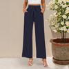 Women's Casual High Waist Loose Lace Wide Leg Pants