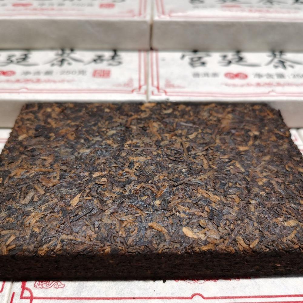 Menghai Yunnan Imperial Pu-erh, Golden Bud Ripe Tea Brick 250g,Premium Selection
