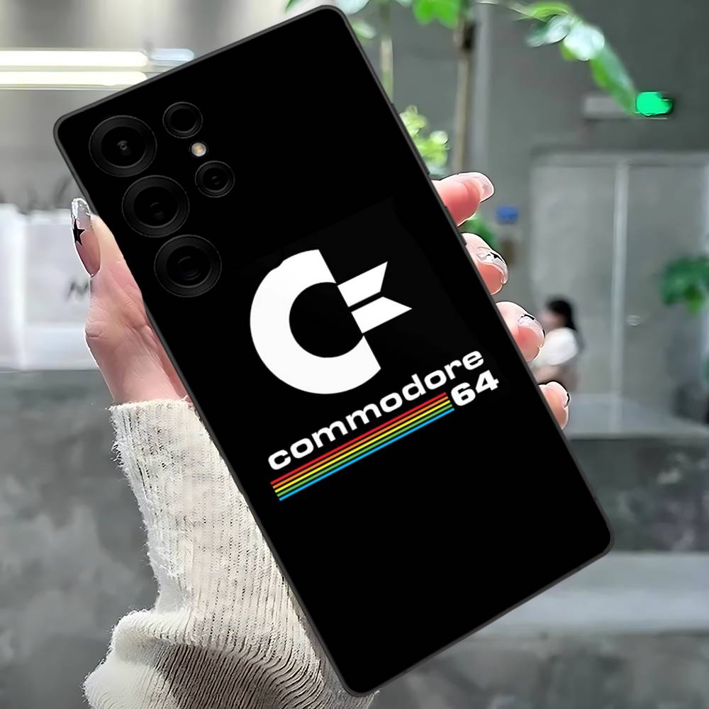

Retro Commodore 64 Phone Case For Samsung S 24 Fe 25 Ultra Plus 20 Lite 21 30 22 23 24 22 Ultra 5G Fundas Samsung S30 5G