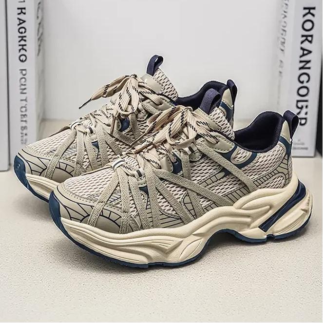 Four-season Best-selling Breathable Mesh Sole Sports Casual Running Shoes Old Man Shoes Size 39-44