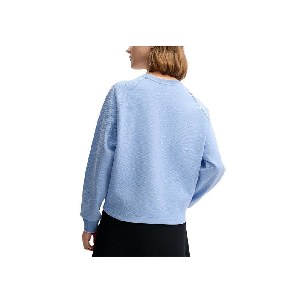 New FILA Sweatshirt Women's Indigo Water Blue F11W513209FBU