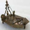 Vintage Brass Sundial Compass Antique Nautical Maritime Navigation Gift Decor