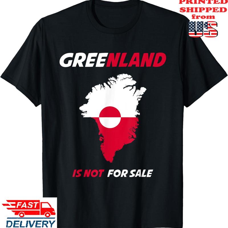 Grönland Ist Nicht Zu Verkaufen Karte Unterstützung Dänemark T-Shirt