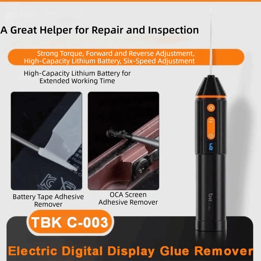 High Torque Glue Remover Tool Type-C Charging Six-Speed Control Battery Adhesive Remover Fast Remove Bracket Adhesive Remover