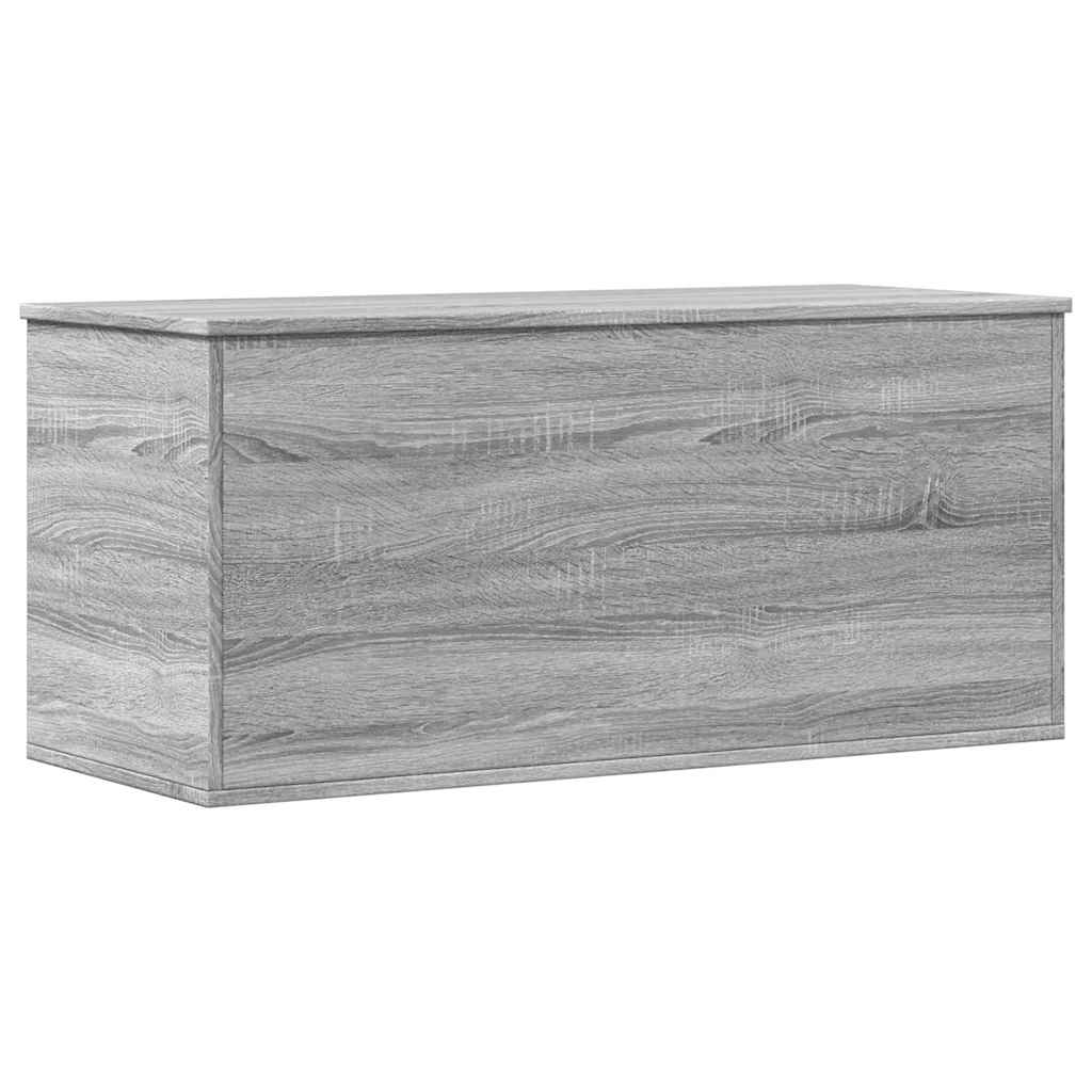 Storage Chest Grey Sonoma 100 X 42 X 46 Cm Engineered Wood