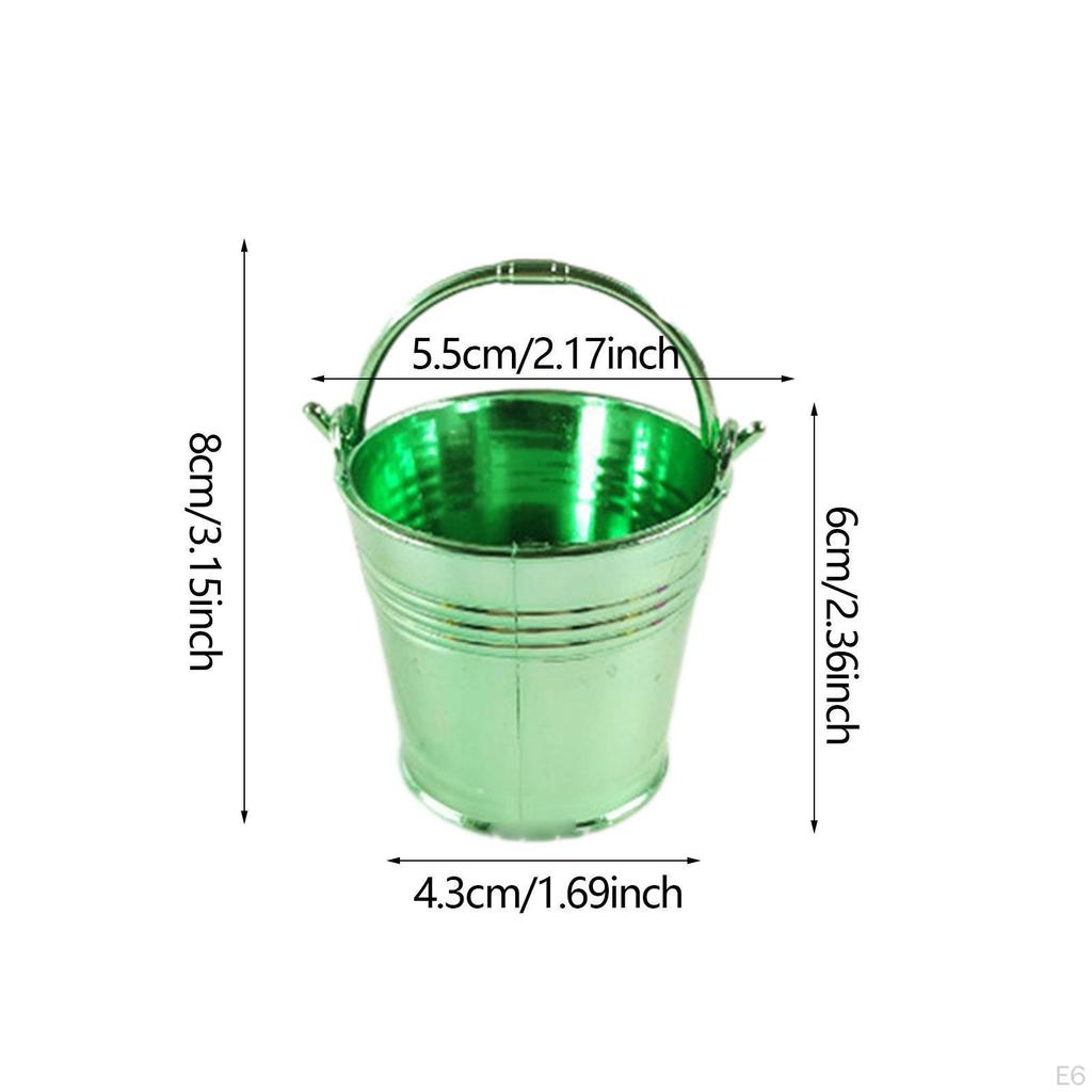 20 Pieces Small Candy Buckets Snack Party Favors Birthday Decor Fashion Portable Trinkets