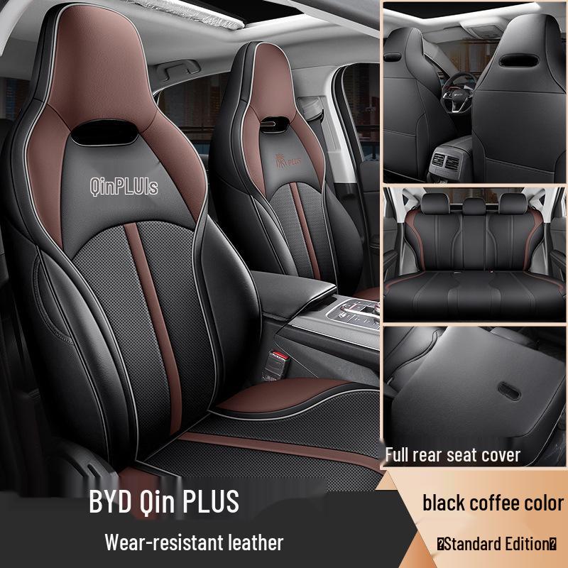 BYD Qin PLUS Dedicated Seat Cover: Four-Season Full Wrap DMi/EV Universal Cushion