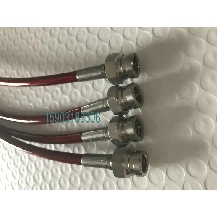 3AN AN3 Auto Brake Hoses Stainless Steel Braided PTFE Covered in PU with Both Side Hexagonal Joint