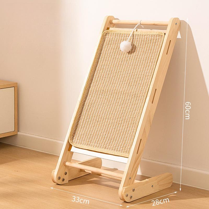 1PC Sisal Cat Scratch Board Sturdy Cat Scratch Pillar Heavy Duty Anti-Scratch Mat Cat Gift For Living Room Bedroom Sofa Wall Cat Owner Cat Exercise