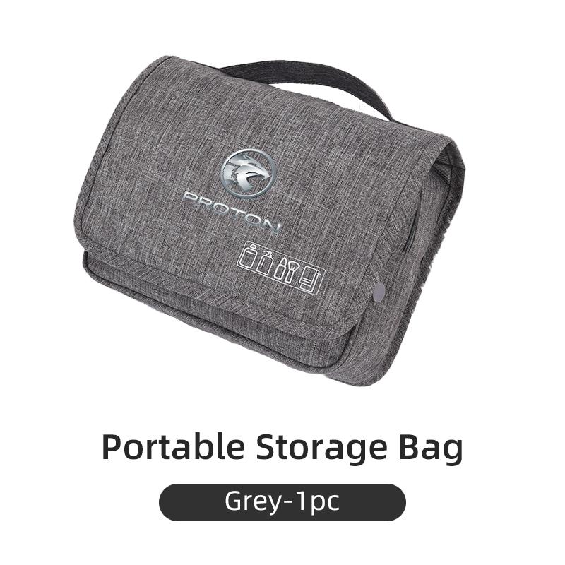 

Car LOGO Portable Toiletry Washbag Waterproof Travel Women Cosmetic Storage Bag For Proton Exora Iriz R3 Wira Saga Satria Magma