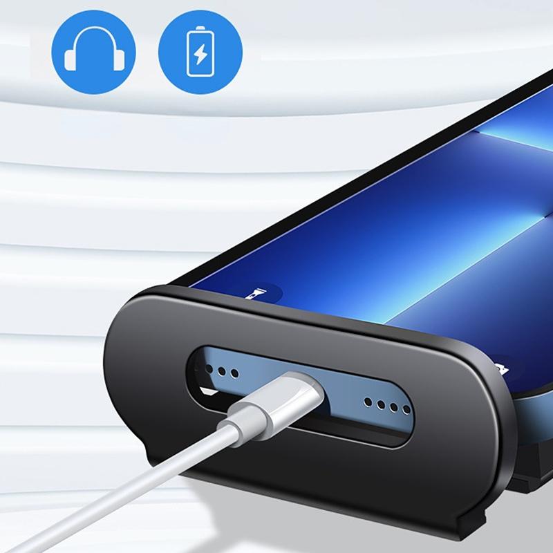 TSLZH26 ABS Autotelefonhalter für Tesla Model 3/Model Y, Telefon-Tablet-Halterung für Rücksitz mit Doppelhaken