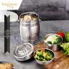 Lu Feng Lai 1.6L 3-Layer Stainless Steel Insulated Lunch Box
