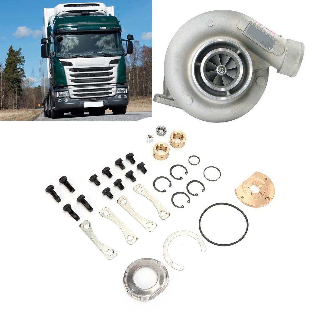 30pcs Set Turbo Repair Tool Stainless Steel Rebuild Set Replacement for Cummins Holset HX80  82  85  HC5A