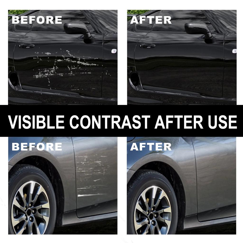 6PCS Car Scratch Wiping Cloth Nano Flash Fabric Car Scratches Water Stain Cleaning Scratch Care Car Maintenance