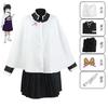 Demon Slayer Ninja Butterfly Cosplay Outfit for Children and Adults Anime Performance Costume Halloween Cape Set