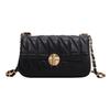 Trendy Quilted Square Shoulder Bag For Women 2023 Fashion Pu Leather Chain Crossbody