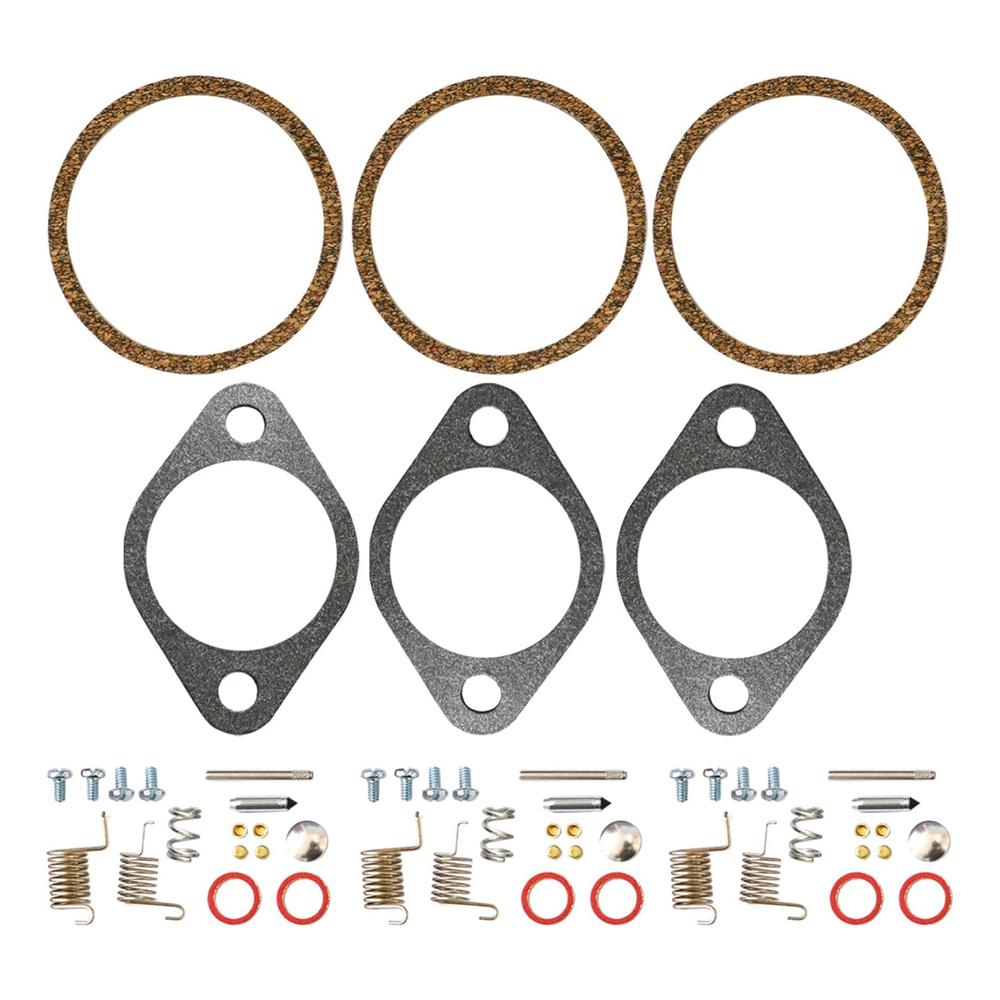 Carburetor Repair Kit Rebuild 809735A1 For Mercury Force 90 95 HP Outboard 3Pcs