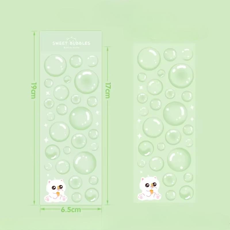 Bubble Droomland Element Sticker Sterren Decal Stickers Scrapbooking Kantoorbenodigdheden Hartjes Stickers