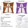 1P- German Autobahn Sign Prints Cushion Cover Natural Linen Pillowcase Set, All-In-One Decor For Sofa, Bedroom & Chair
