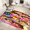 1pc D-Doras The Explorer Print Area Rug - Soft, Washable Non-Slip Indoor Mat, Living Room, Home Office Decorative Rug,Office Decorative