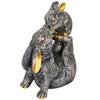 Rabbit Statue with Rabbit Baby Playing Showpiece for Home Decor Showpiece Feng Shui Vastu Items for Good Luck