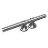 2pcs Stainless Steel Adjustable Aluminum Alloy Double Opening Door Handle for Sliding Barn Garage Fence Cabinet Bathroom Doors