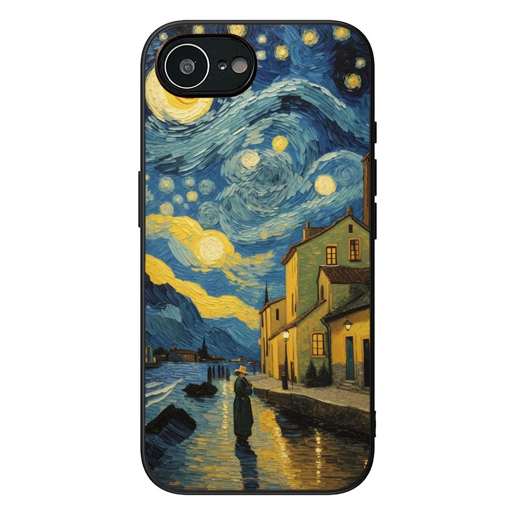 Starry Night Van Gogh Sky Art Phone Cover for Samsung Galaxy S25 S24 S22 S23 FE Ultra Plus A56 A05 A06 A15 A16 A55 S7 Edge Case