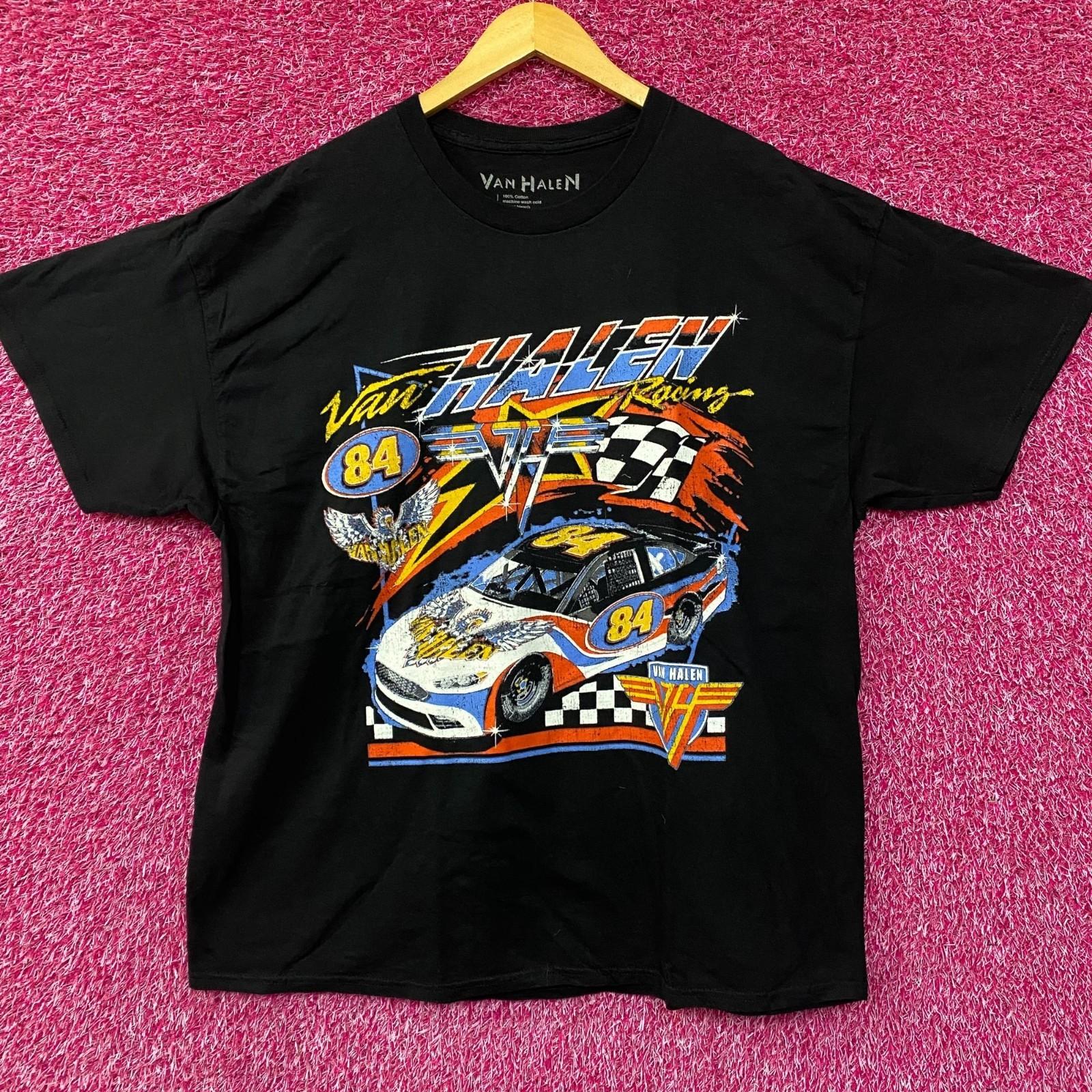 Футболка с графическим дизайном Van Helen Race Car 84 XL