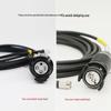 Guangyu Xingzhou GY-YZ0205 Rugged Field Fiber Optic Aviation Connector