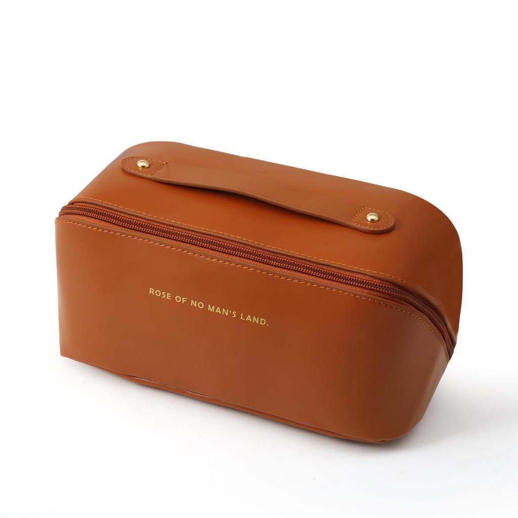 Large Capacity Portable Accordion Makeup and Toiletry Bag