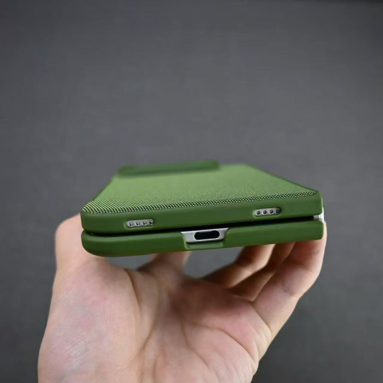New Woven Cloth Pattern Magnetic Phone
