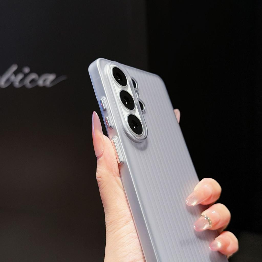 Applicable to Samsung S11ultra ice mist corrugated magnetic mobile phone case S11 + skin matte stripe simple PC hard case