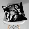 NNirvanaS Cool Pillow Over Living Room Sofa Cushion Cover Home Decoration Bedroom Room Bed Pillow Cover
