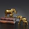Simulation Elephant Resin Handicraft Ornament Home Desk Living Room Coffee Table Wine Cabinet Statue Decoration