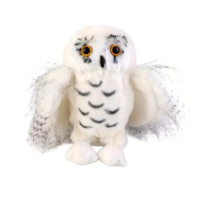 20cm/7.87inch Cute Snowy Owl Stuffed Animal Plush, Brave Boy's AndGirl's Room Owls Plush Decor, Kids Gifts For Children Toys