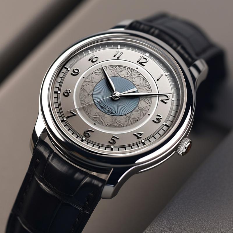 Деловые наручные часы Мужские кварцевые часы Кожаные часы с арабскими цифрами чёрный