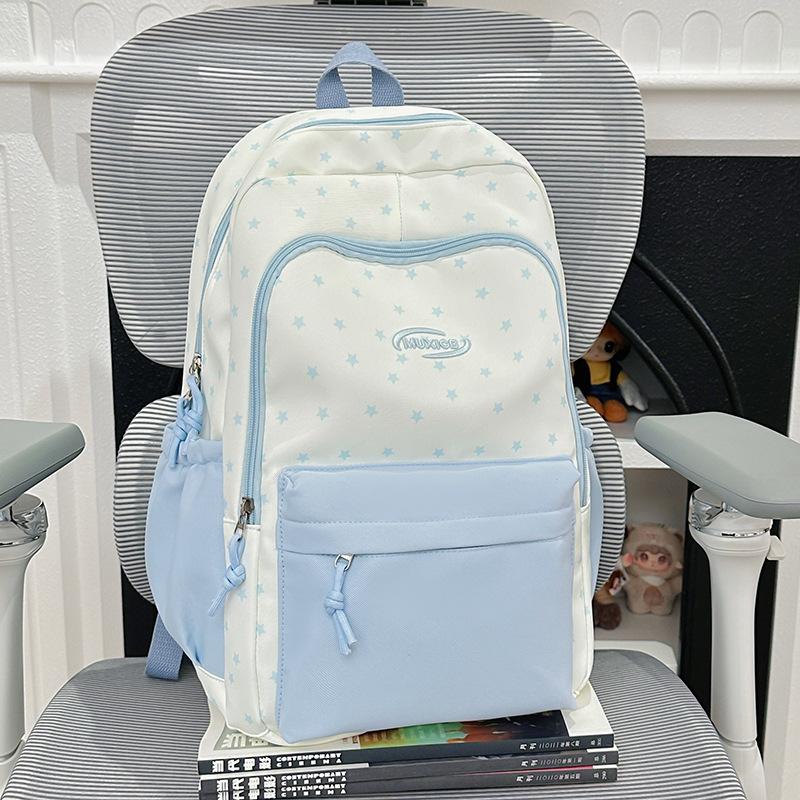 Schoolbag1011 new Japanese ins wind backpack women's fresh and sweet girl schoolbag middle school student light commuter backpack