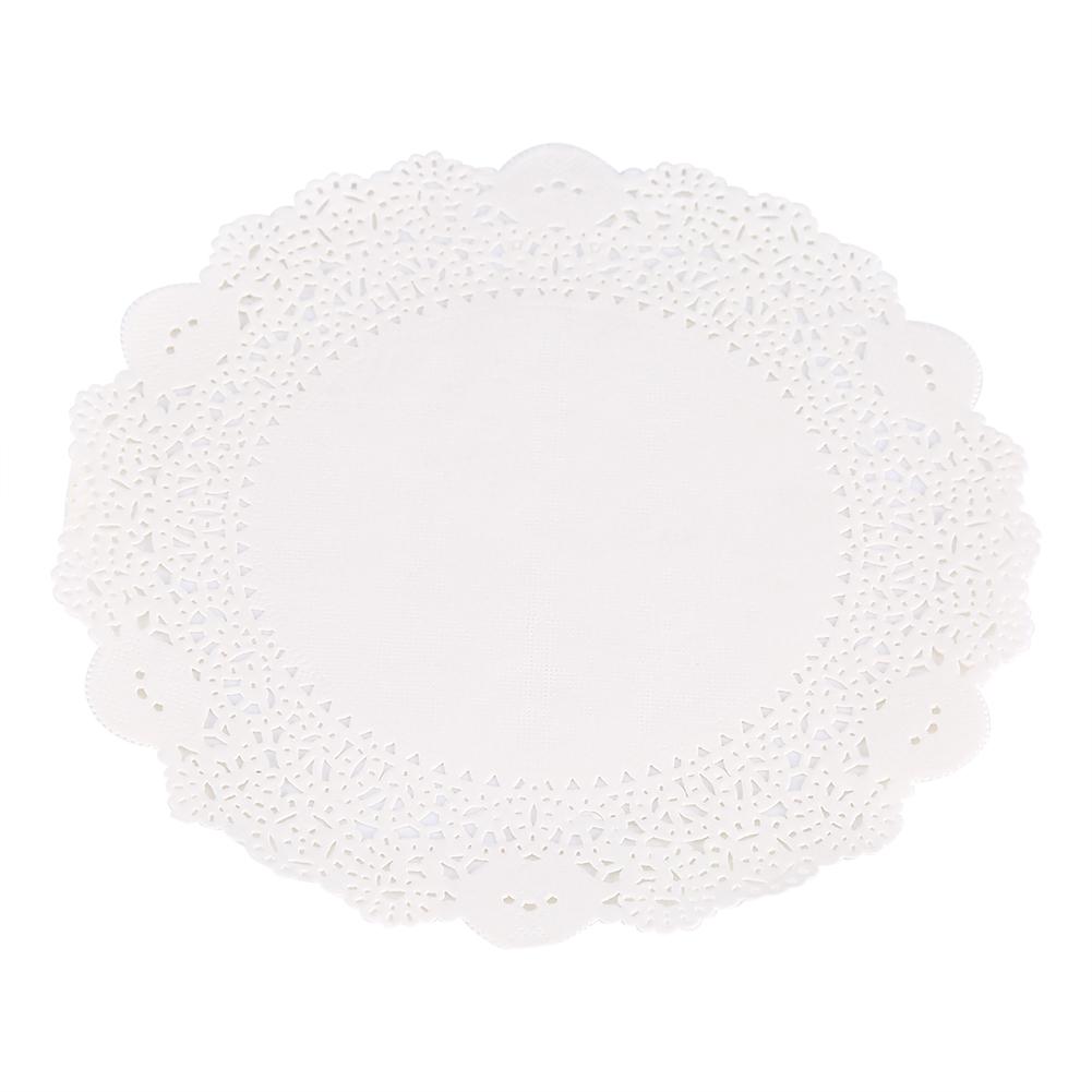 180Pcs Hollowed Decorative Paper Doilies Cake Mat Crafts Wedding Party Decoration