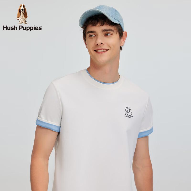 Hush Puppies Men's Summer Short Sleeve Round Neck T-shirt