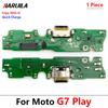 For Motorola Moto E4 E4T G3 G4 G5 G6 G7 Power E7 G8 Plus X4 One USB Charging Port Micro Dock Connector Board With Microphone