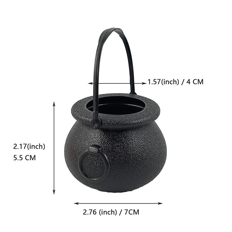 Halloween Candy Bucket White Green Purple Ghost Pumpkin Basket Kids Favor Candy Holder Trick Or Treat Halloween Party Decoration