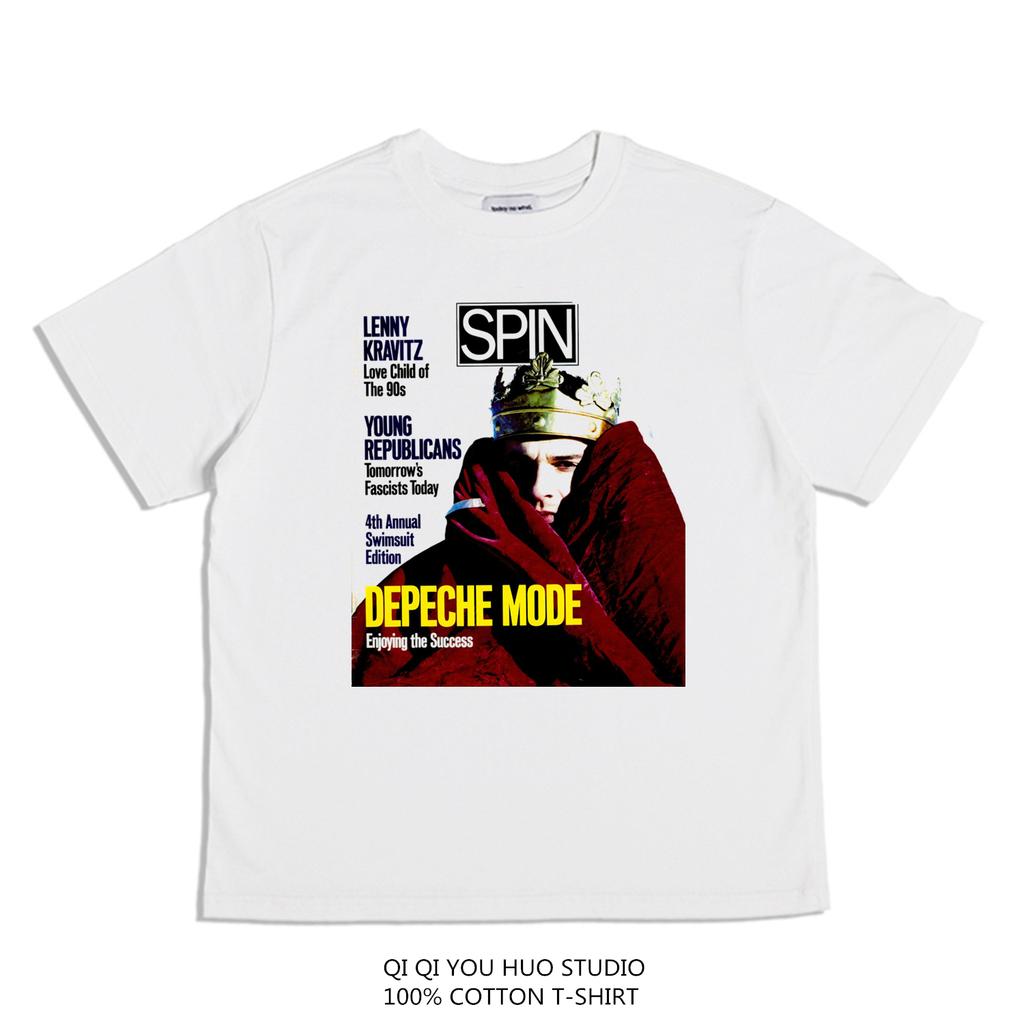 2025 Męska Damska Koszulka Casual Depeche Negative Czaszka Moda T-shirt Graficzny Oversize Sportowe Topy Odzież Streetwear Topy